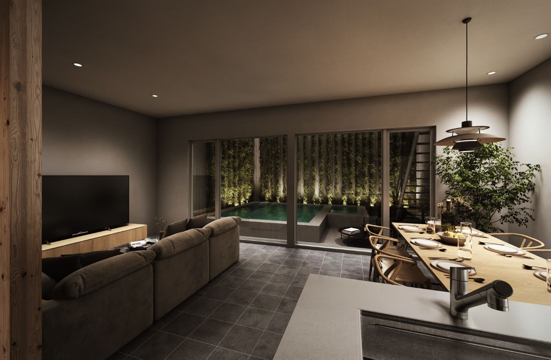 Garden Wall House 九十九里