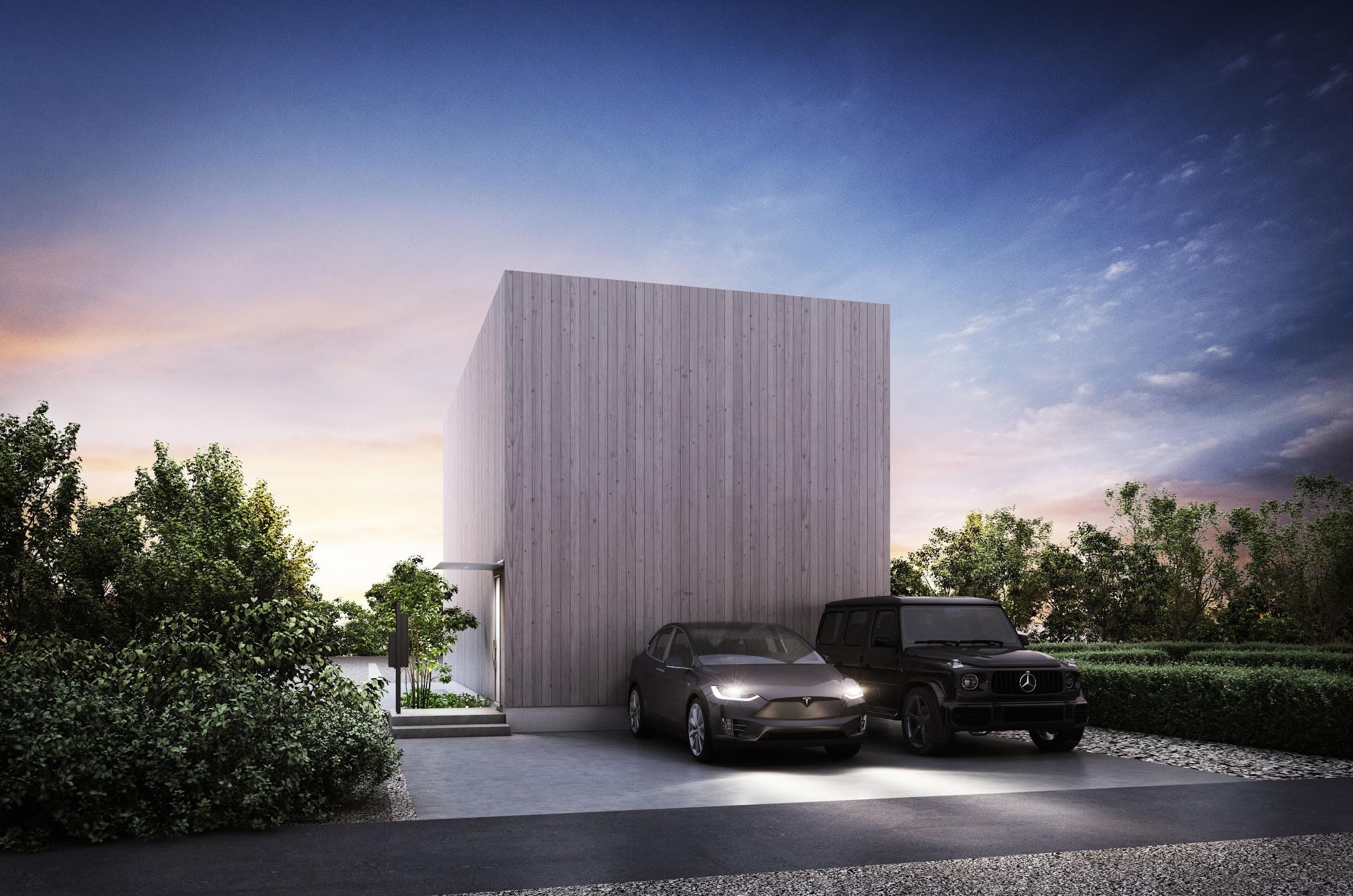 Garden Wall House 恩納村